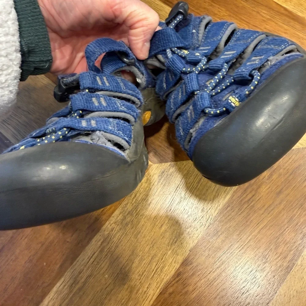 Keen Kids Blue and Yellow Water Shoes